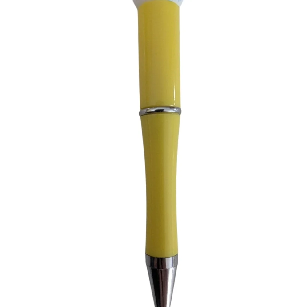 Hand Crafted Elsa Ink Pen Yellow Frozen Disney Movie NEW